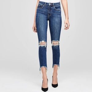 Brand new L’AGENCE distressed jeans